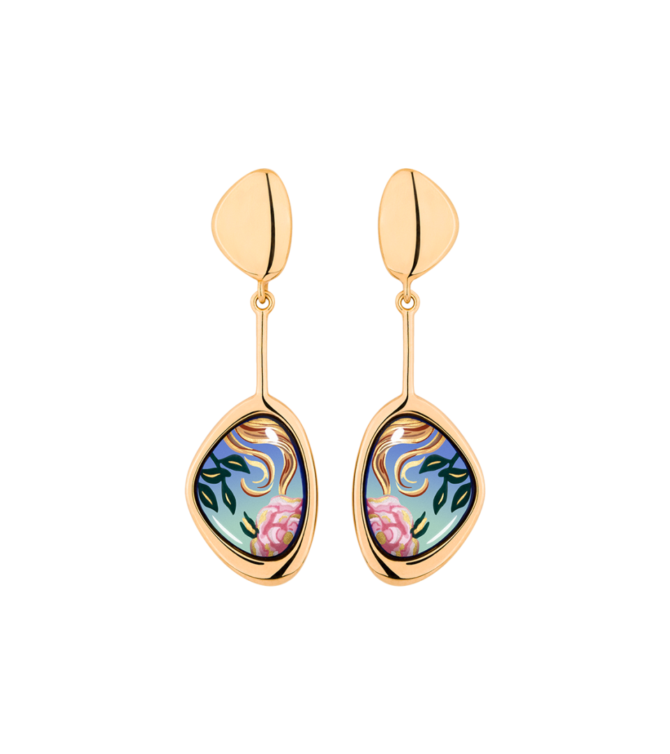 Pebble Drop Earrings