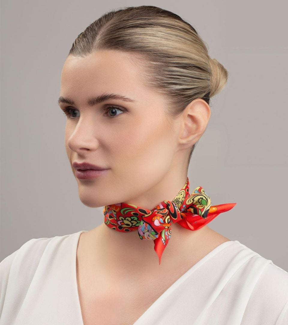 Silk Scarf 53x53