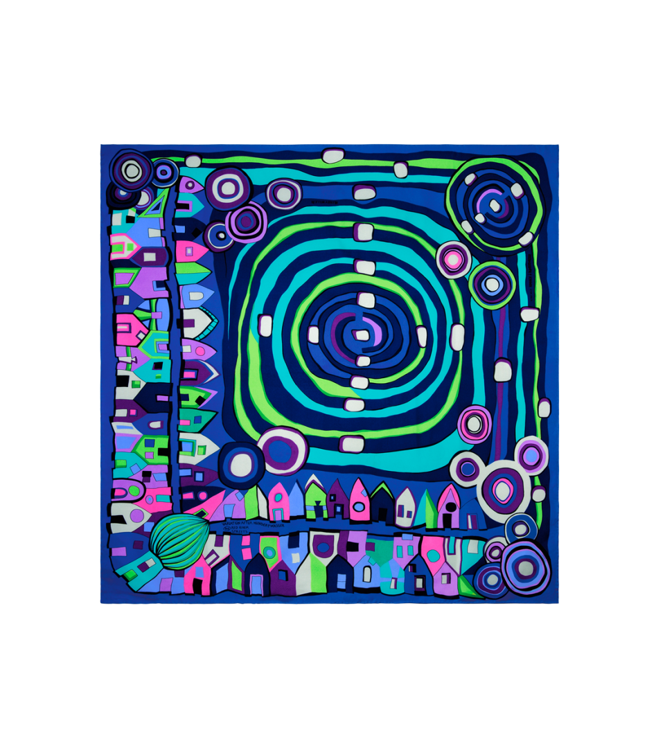 Seidentuch 90x90