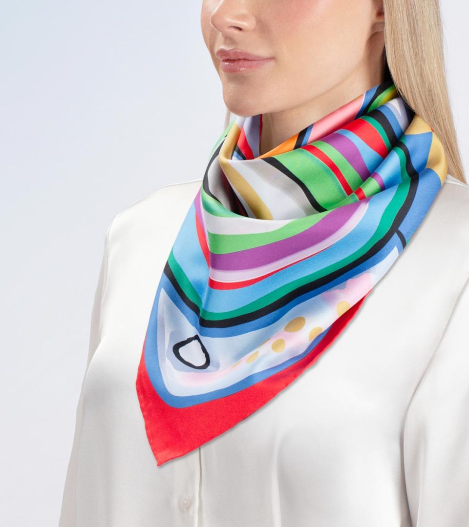 Silk Scarf 90x90