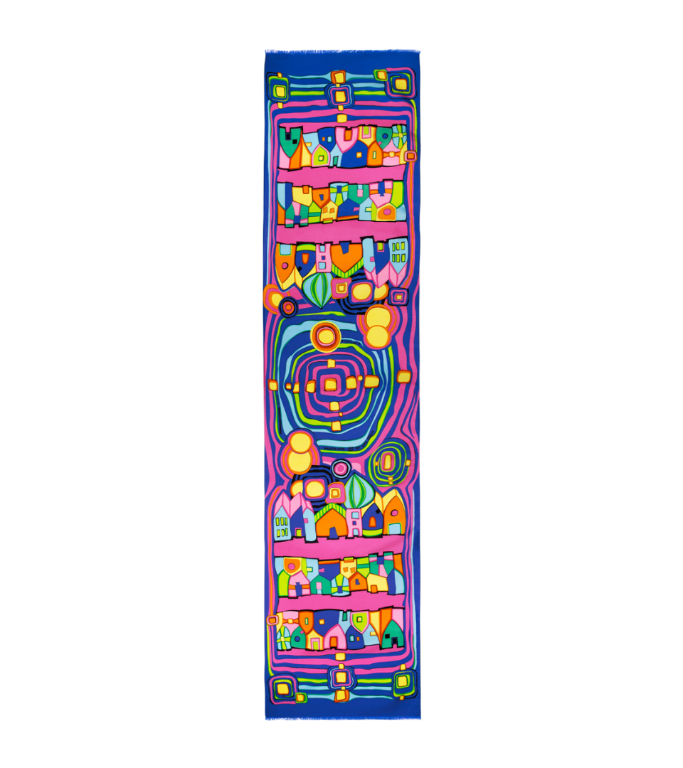 Silk Scarf Twill 45x180