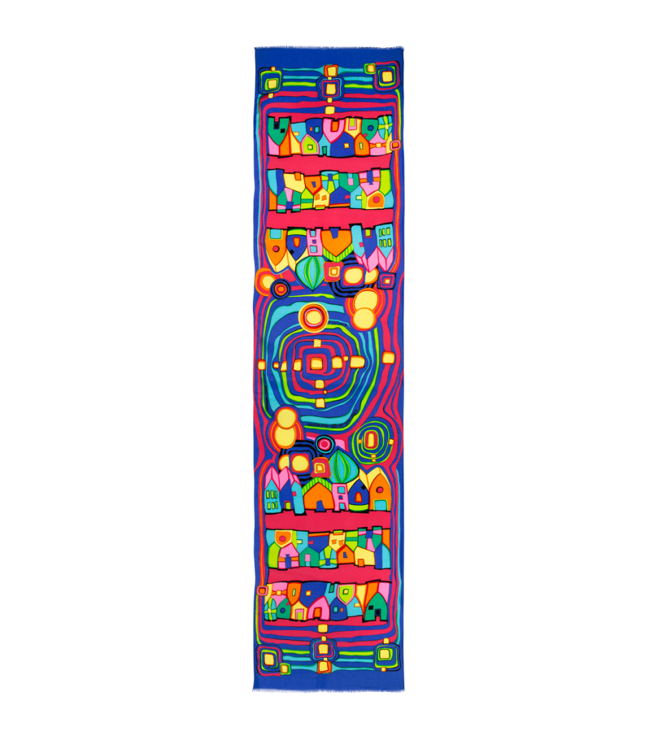Svileni šal Twill 45x180