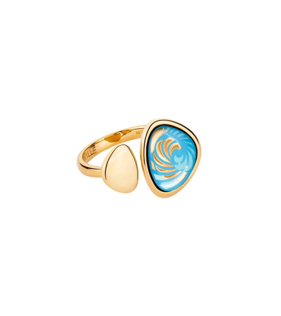 Bague Open Pebble