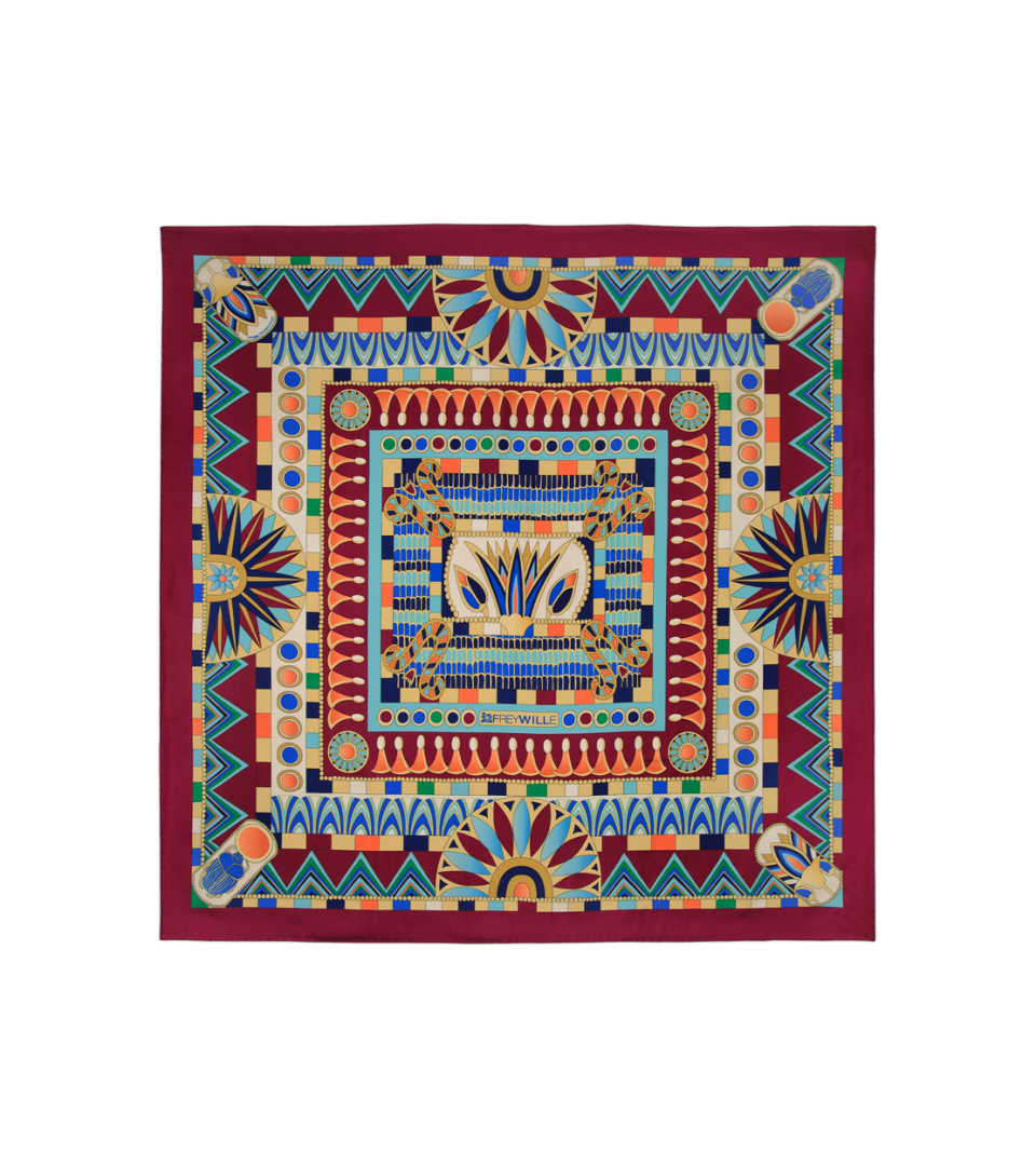 Seidentuch 90x90