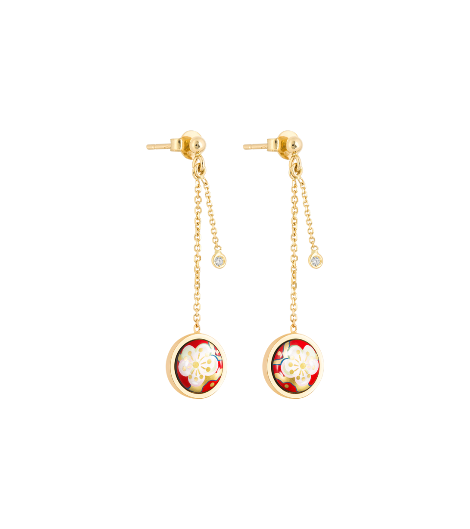 Boucles d''oreilles avec puce Désirée
