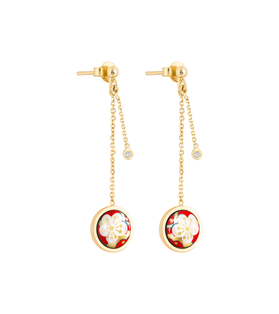 Boucles d''oreilles avec puce Désirée