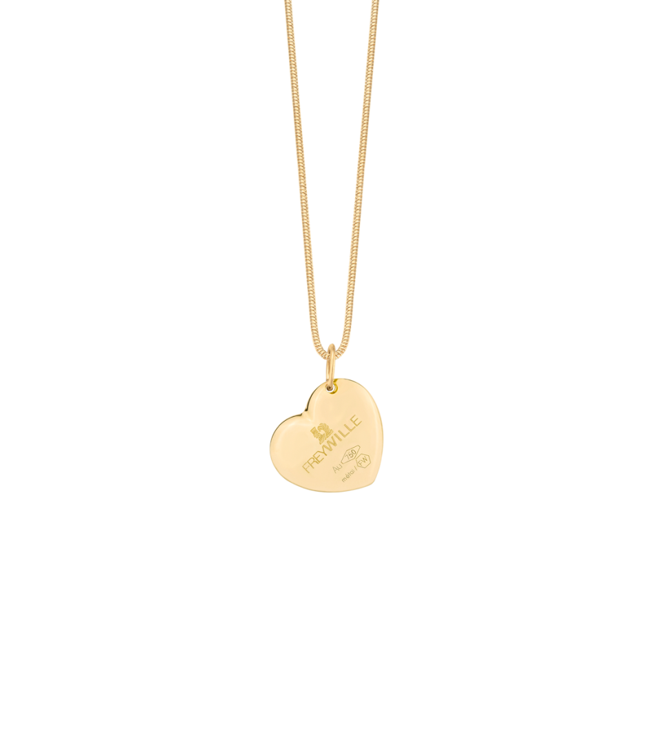 Pendant Heart with Diamonds