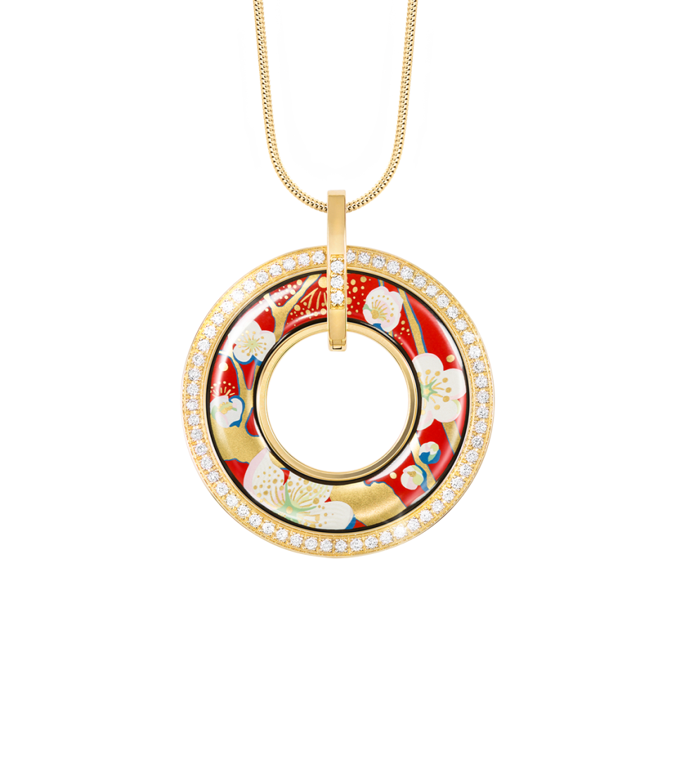 Helena Pendant with Diamonds