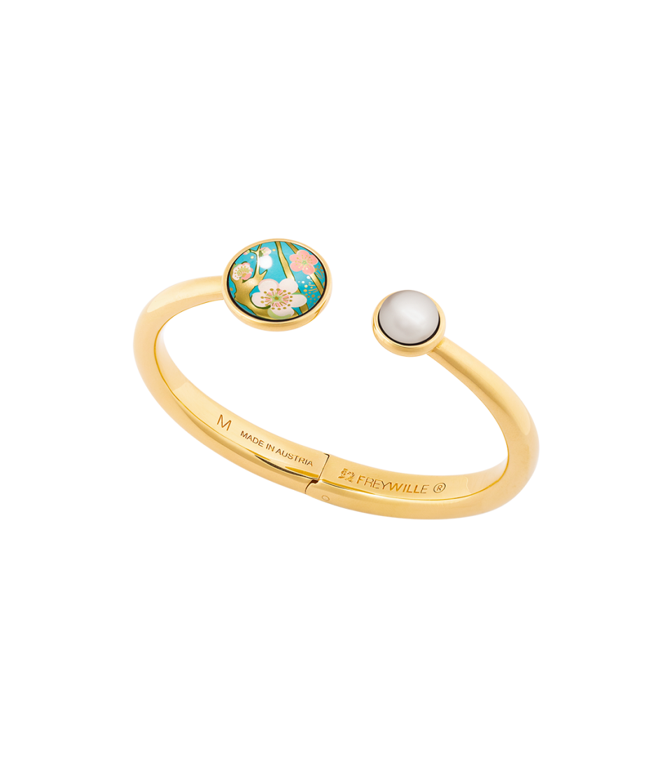 Spring Bracelet mit Perle