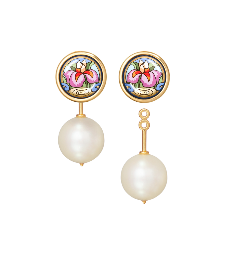 Ocean Drops with Cabochon