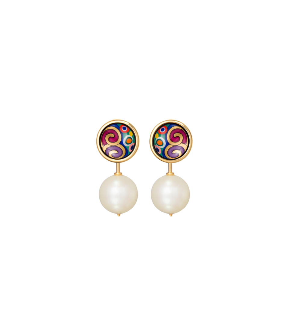Ocean Drops with Cabochon