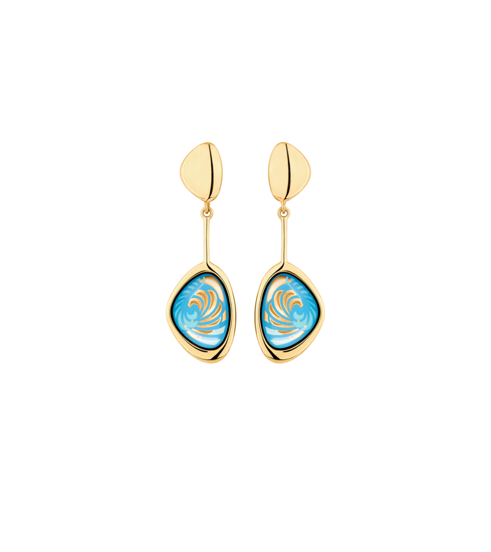 Pebble Drop Earrings