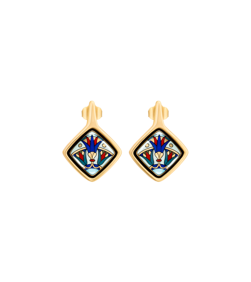 Boucles d''Oreilles Carré