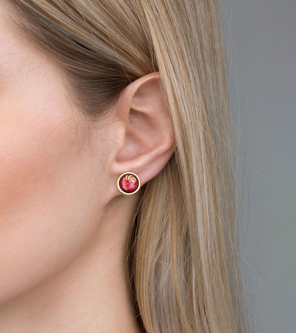 Earrings Cabochon