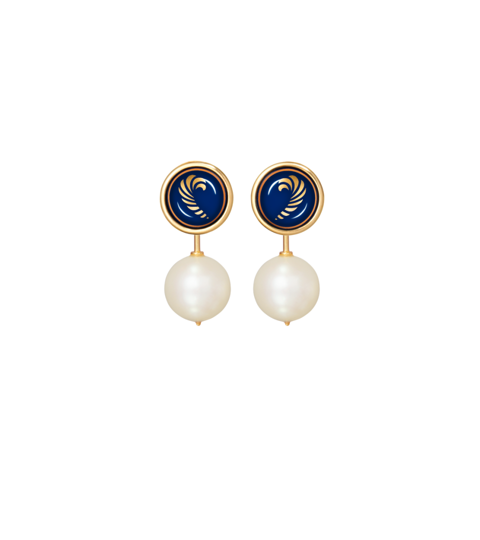 Ocean Drops with Cabochon