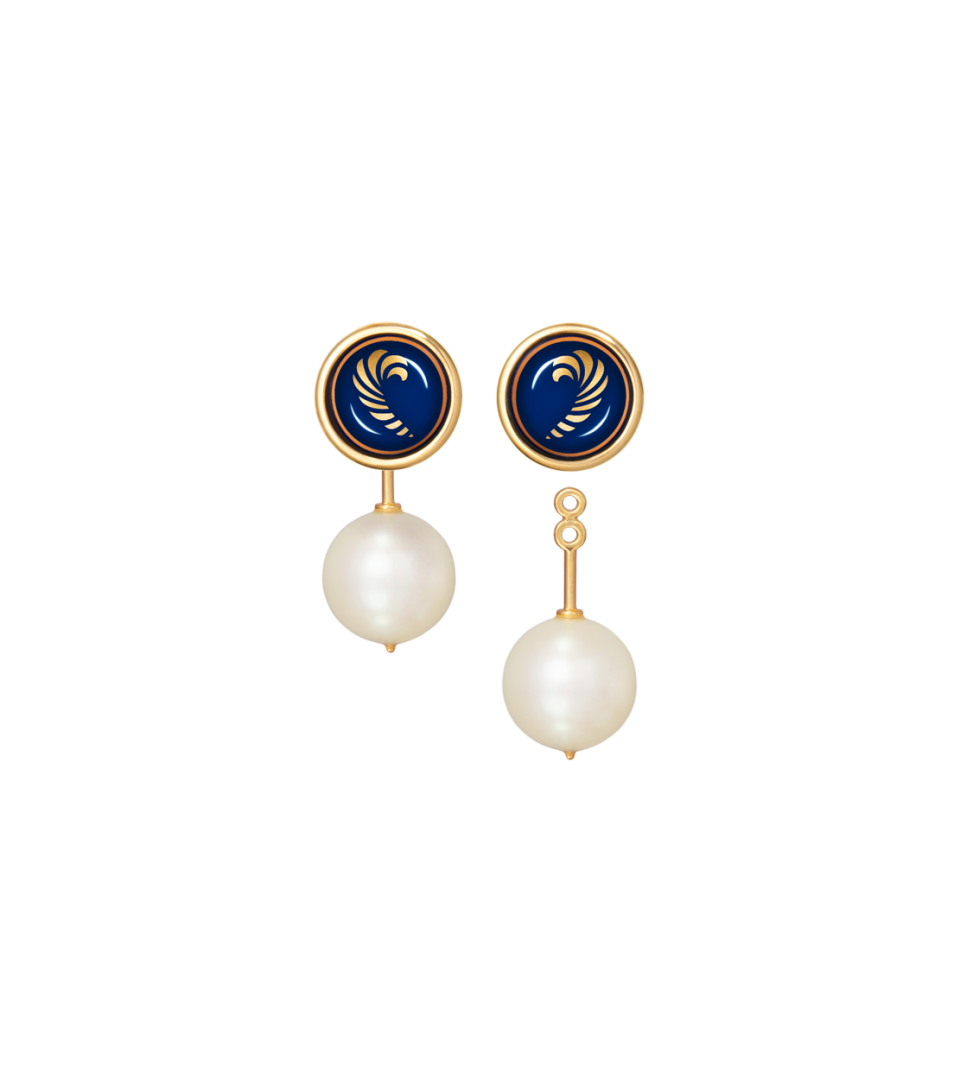 Ocean Drops with Cabochon