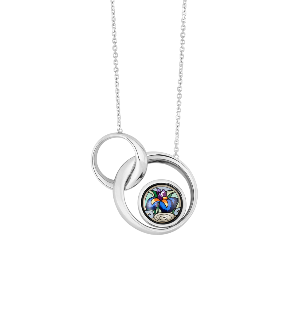 Collier Little Aurora en or blanc