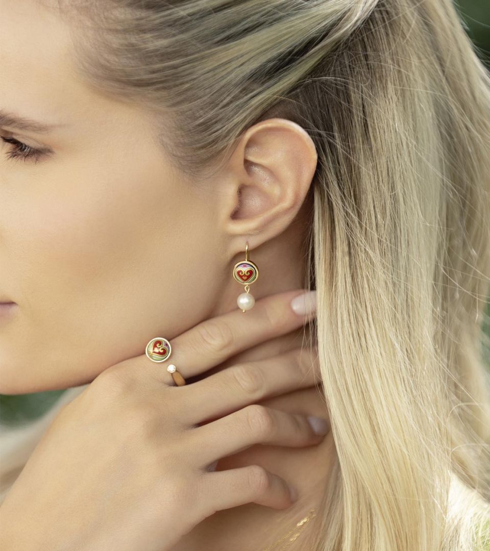 Earrings Marbella Pearls
