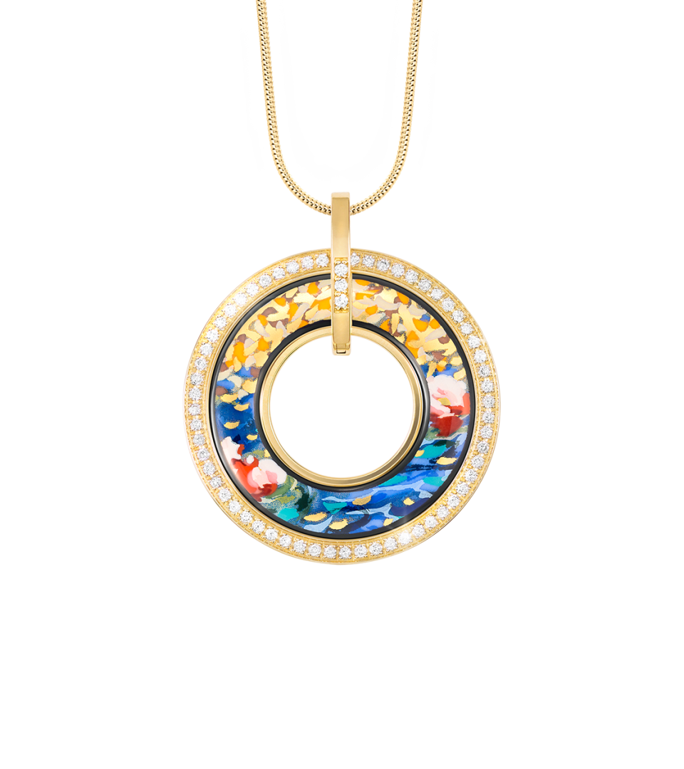 Helena Pendant with Diamonds