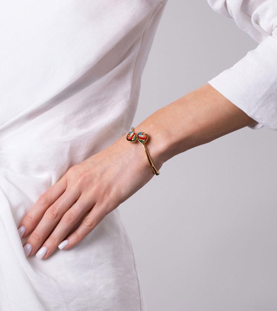 Pebble Armreif