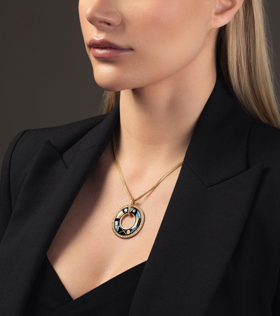 Helena Anhänger mit Diamanten