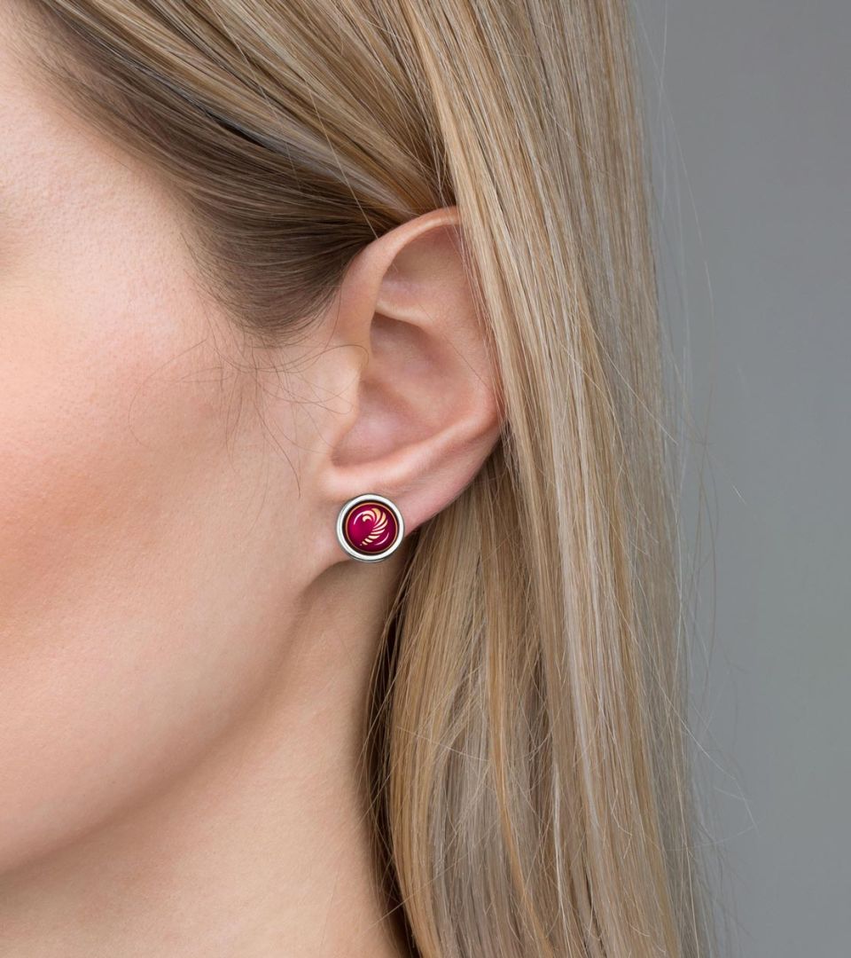 Earrings Cabochon