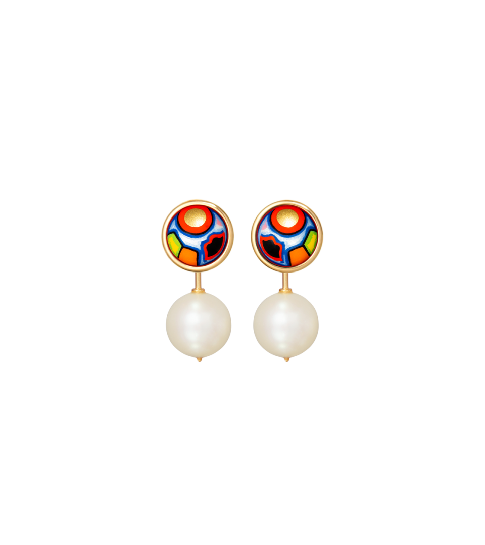 Ocean Drops with Cabochon