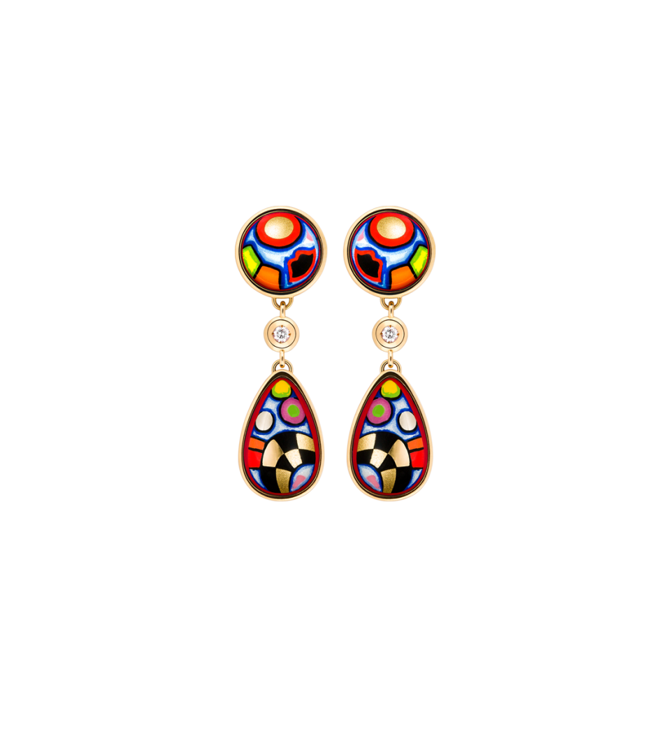 Fülbevaló Saint Tropez Diamond Drops