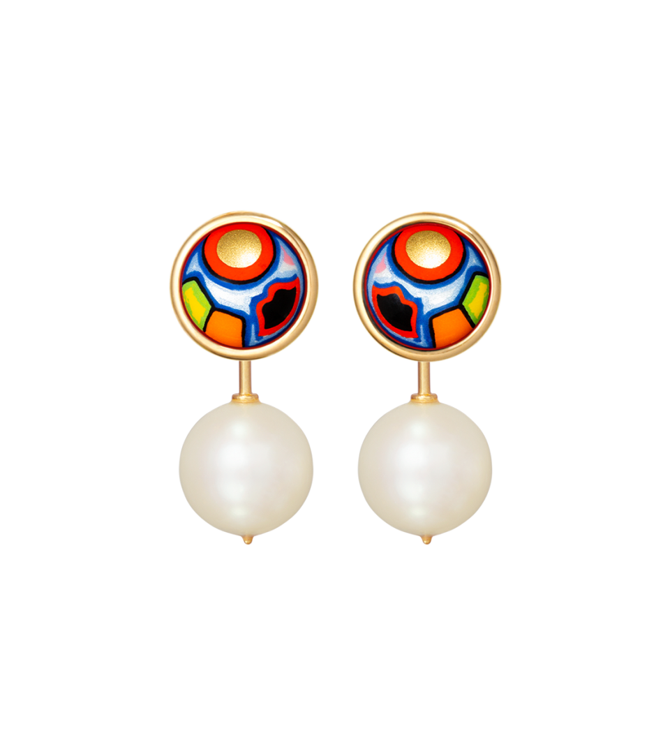 Ocean Drops with Cabochon