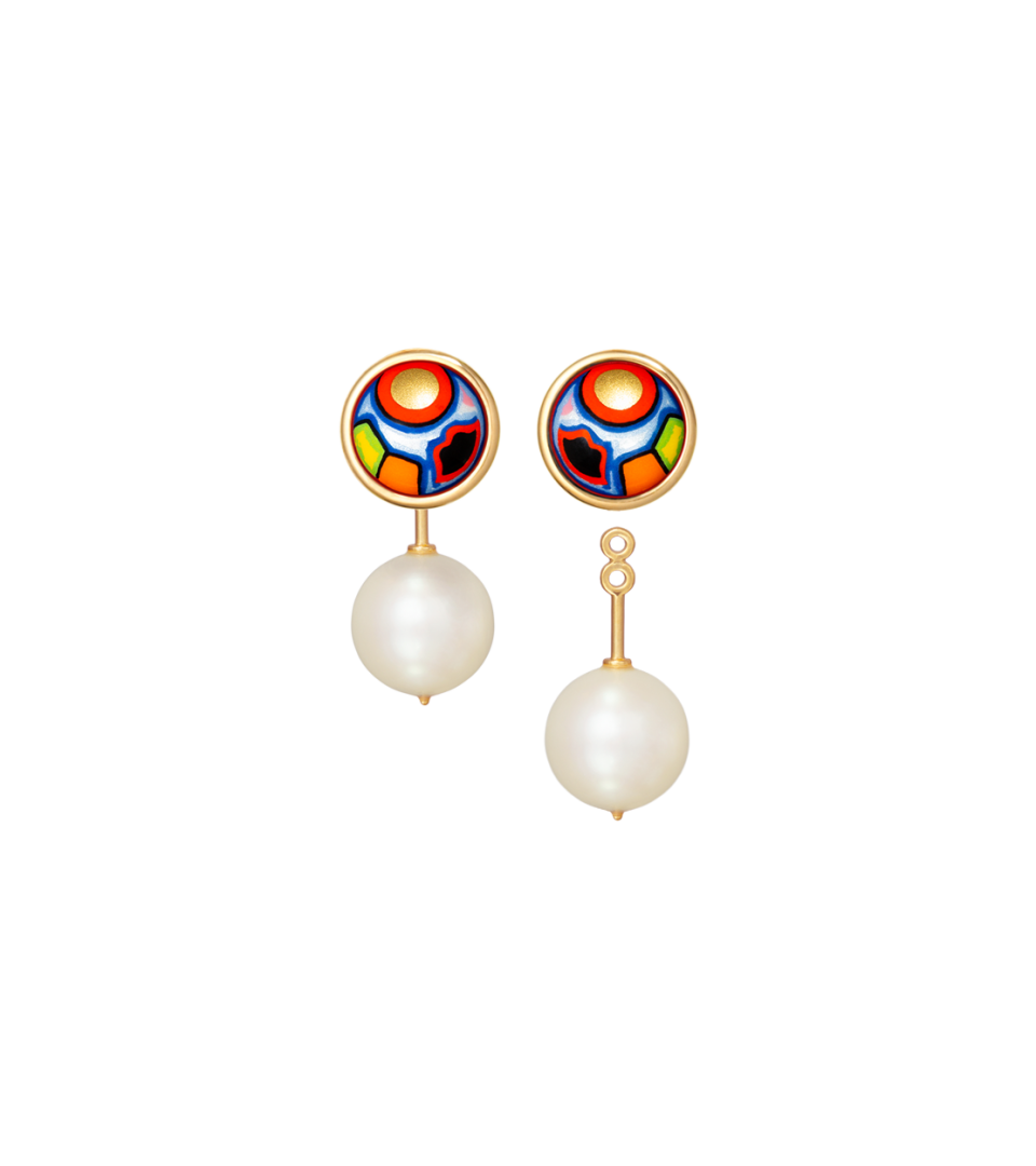 Ocean Drops with Cabochon
