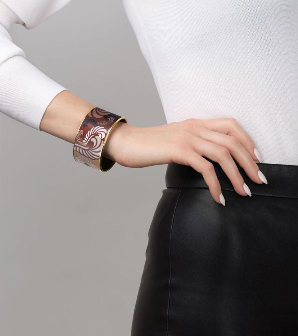 Bordered Bangle Diva