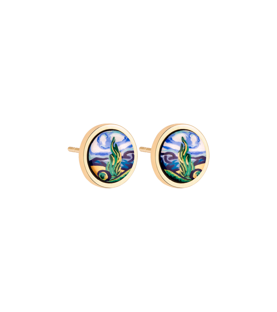 Earrings Cabochon
