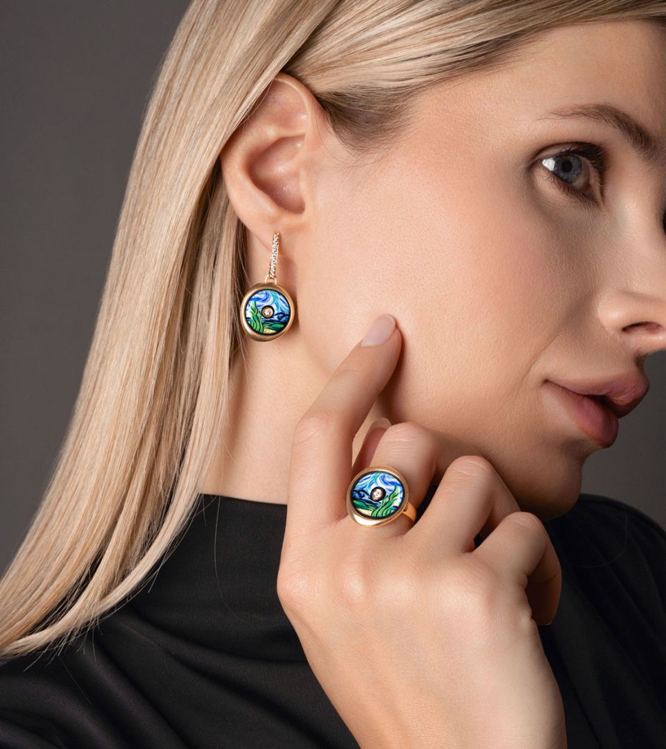 Earrings Luna Piccolissima Clips