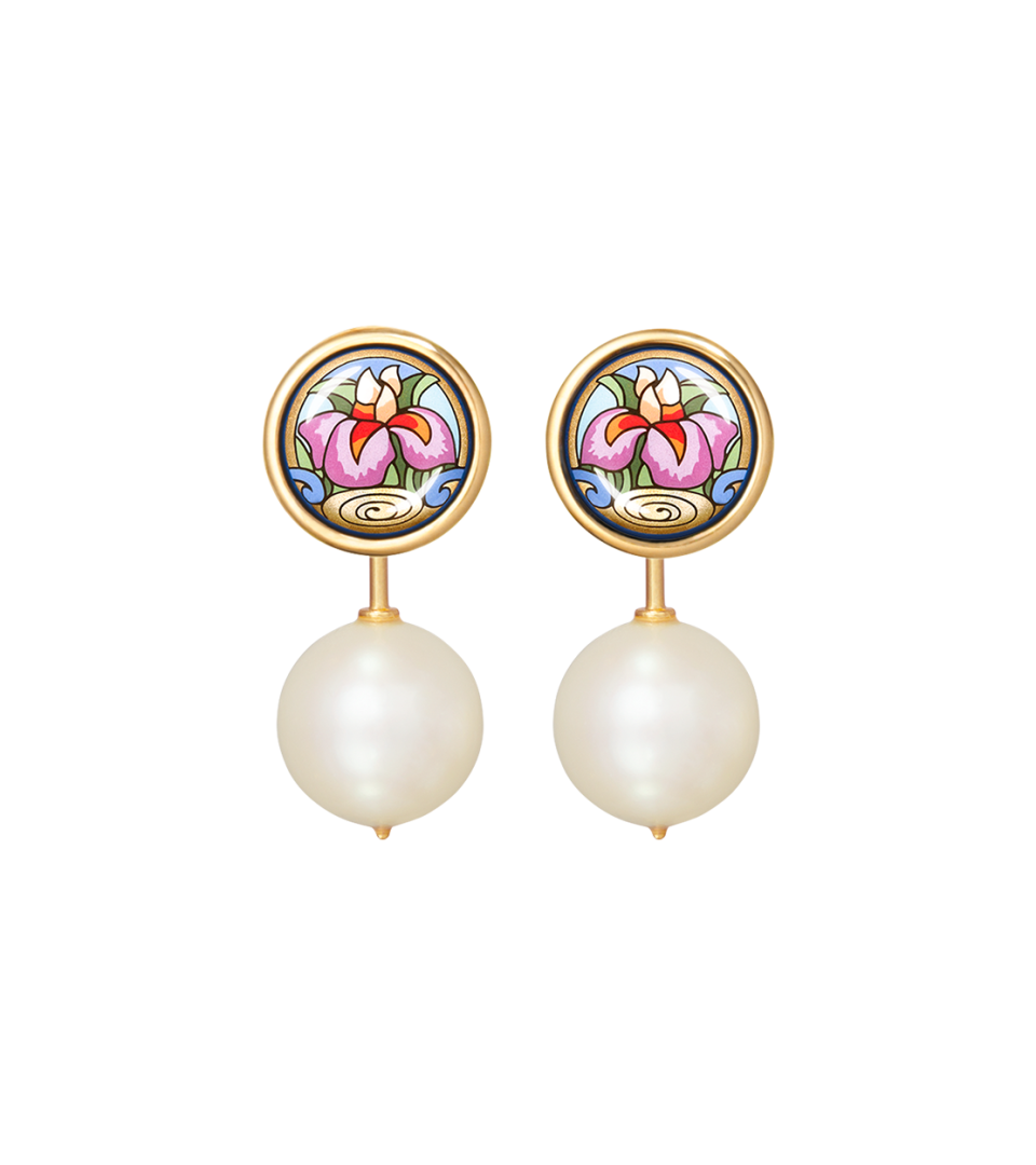Ocean Drops with Cabochon