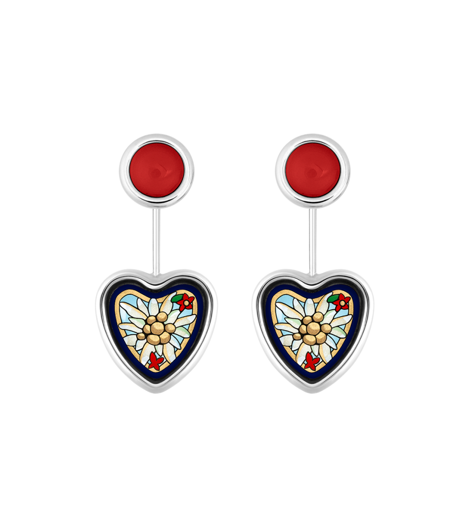 Corazón Ohrringe