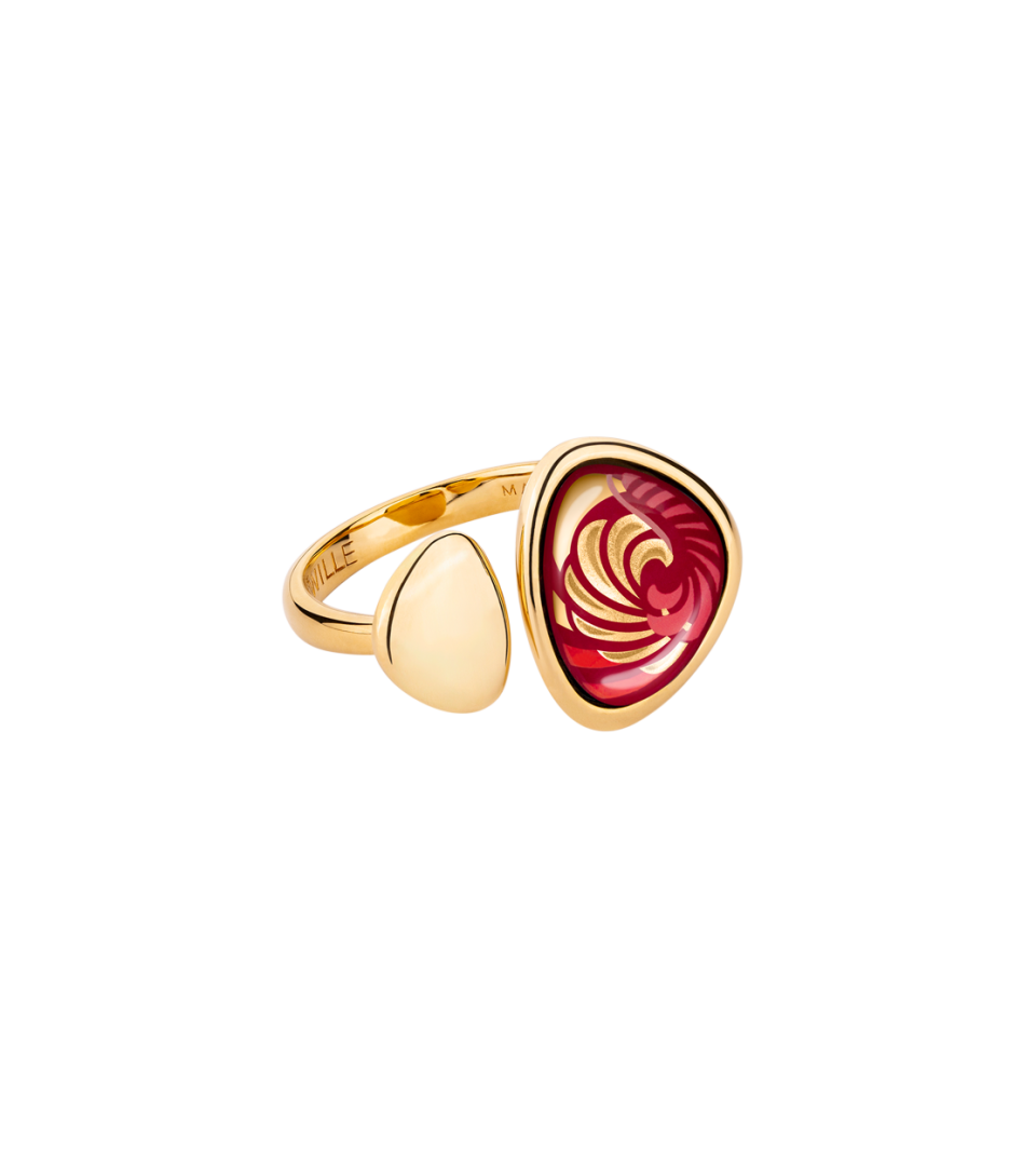 Open Pebble Ring