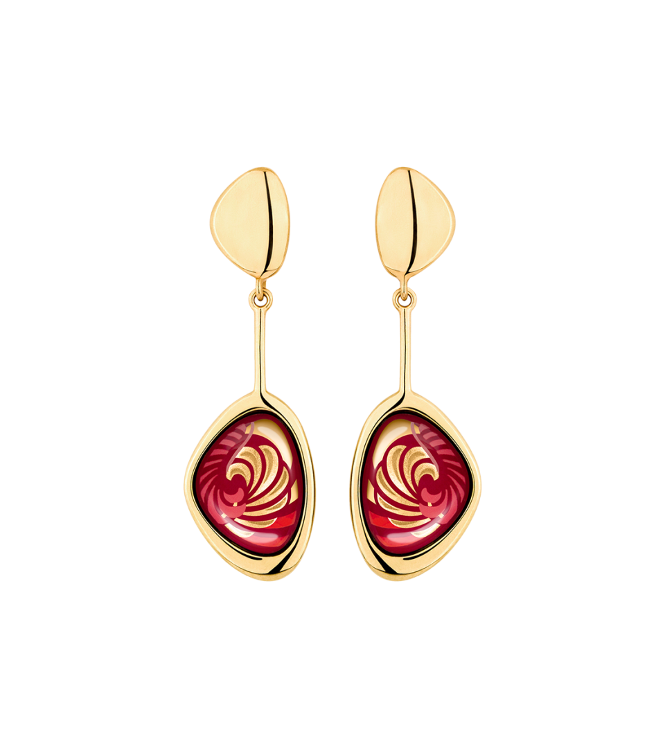 Pebble Drop Earrings