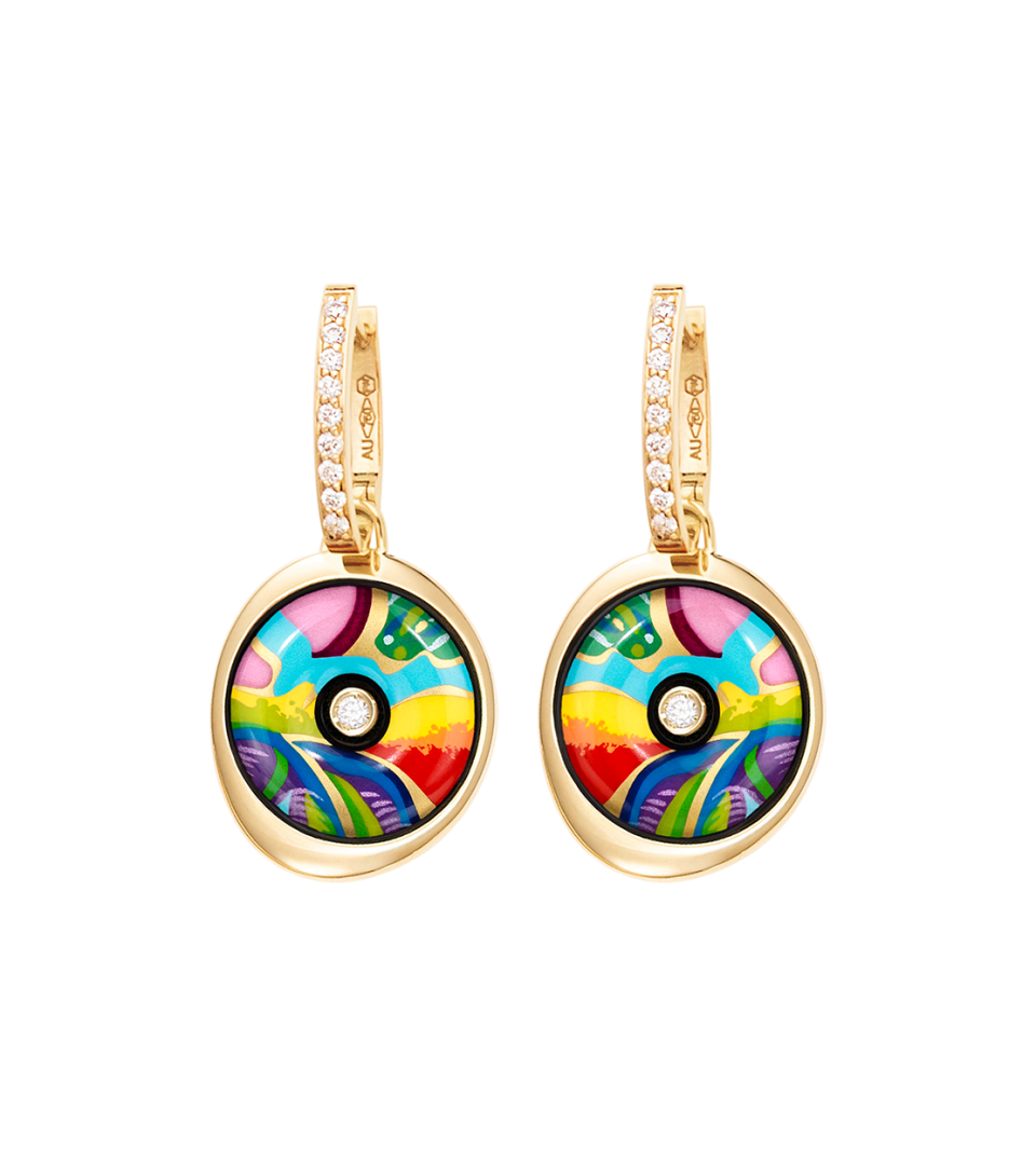 Boucles d''Oreilles Luna Piccolissima avec Clip