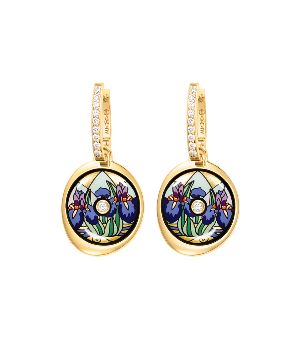 Boucles d''Oreilles Luna Piccolissima avec Clip