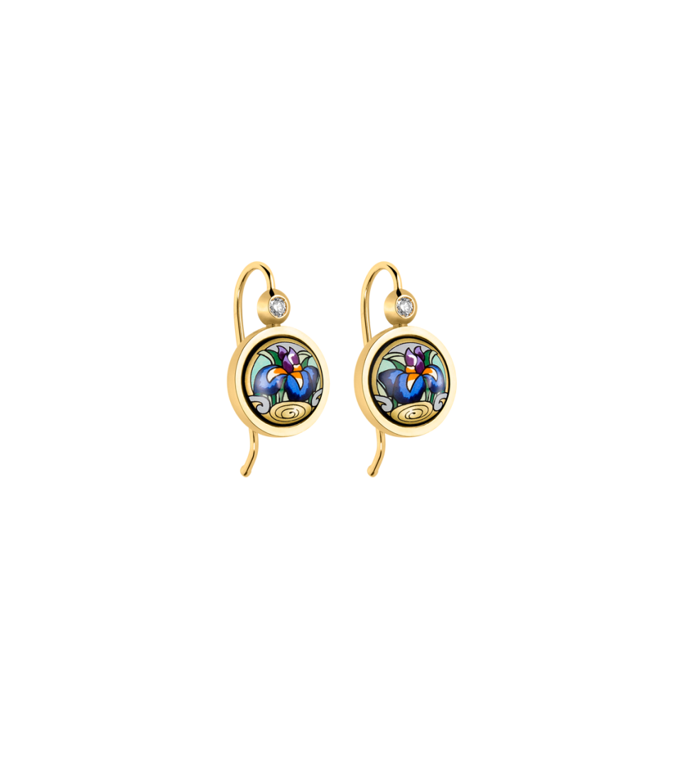 Náušnice Cabochon Hanger