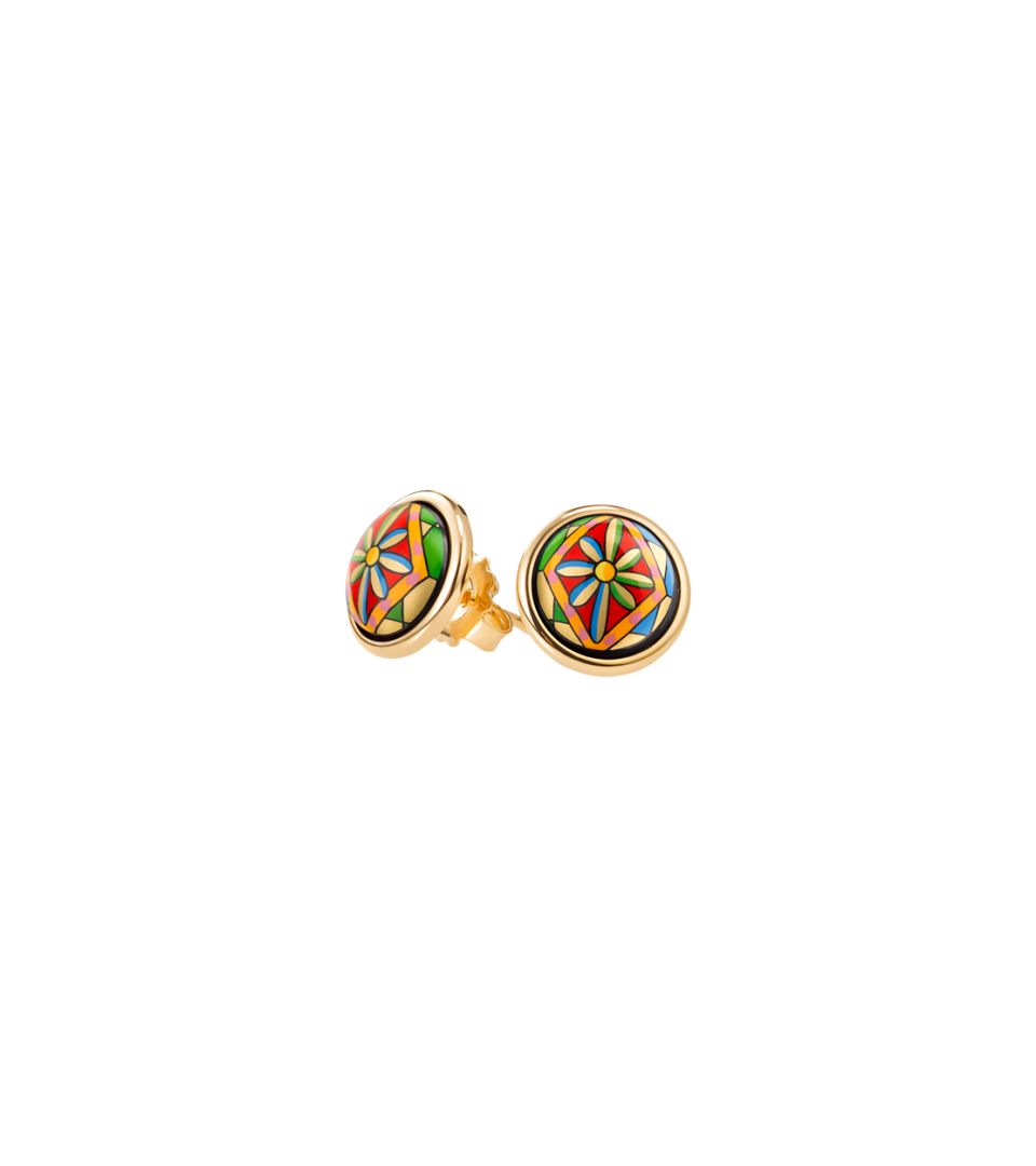 Earrings Cabochon