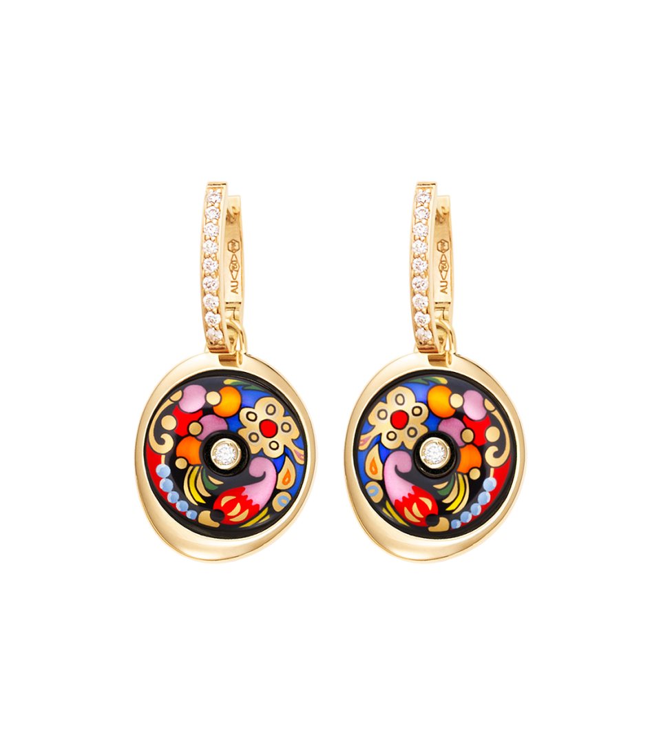 Boucles d''Oreilles Luna Piccolissima avec Clip