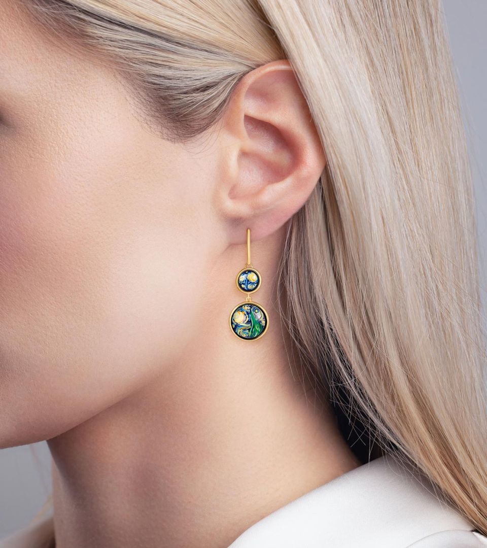 Earrings Tandem