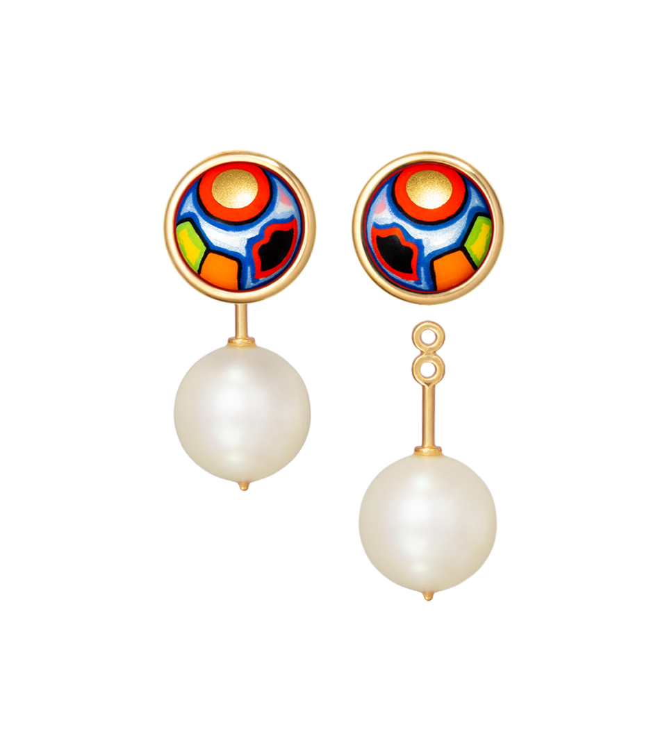 Ocean Drops with Cabochon
