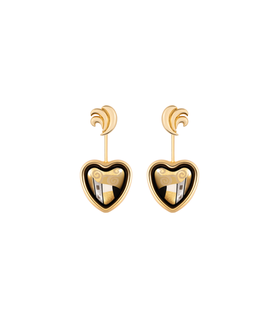 Boucles d’oreilles Corazón avec wings