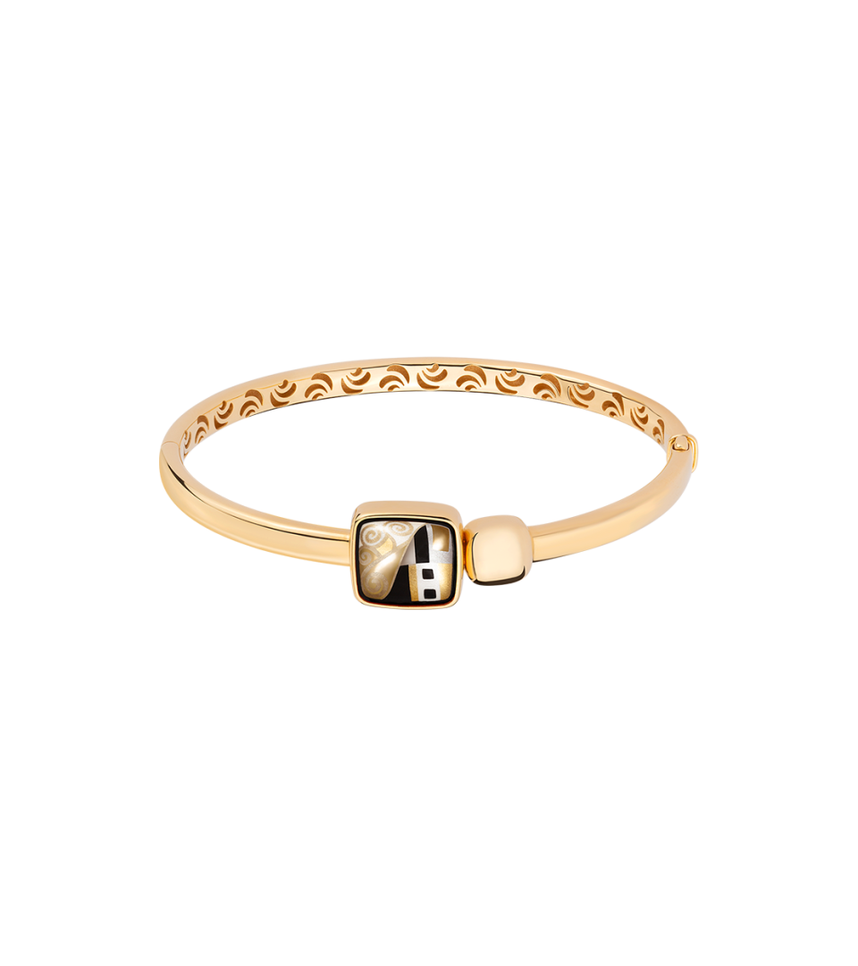 Golden Square Clasp Bracelet