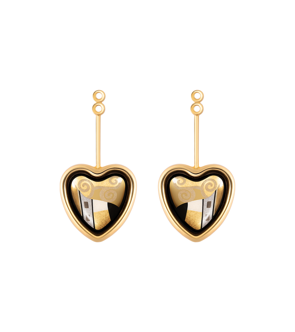 Corazón Earrings with wings