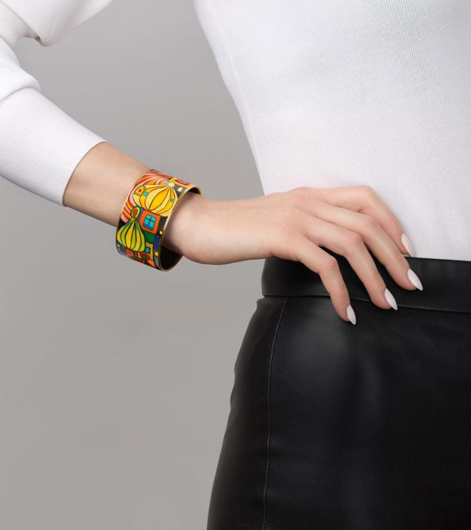 Bordered Bangle Diva