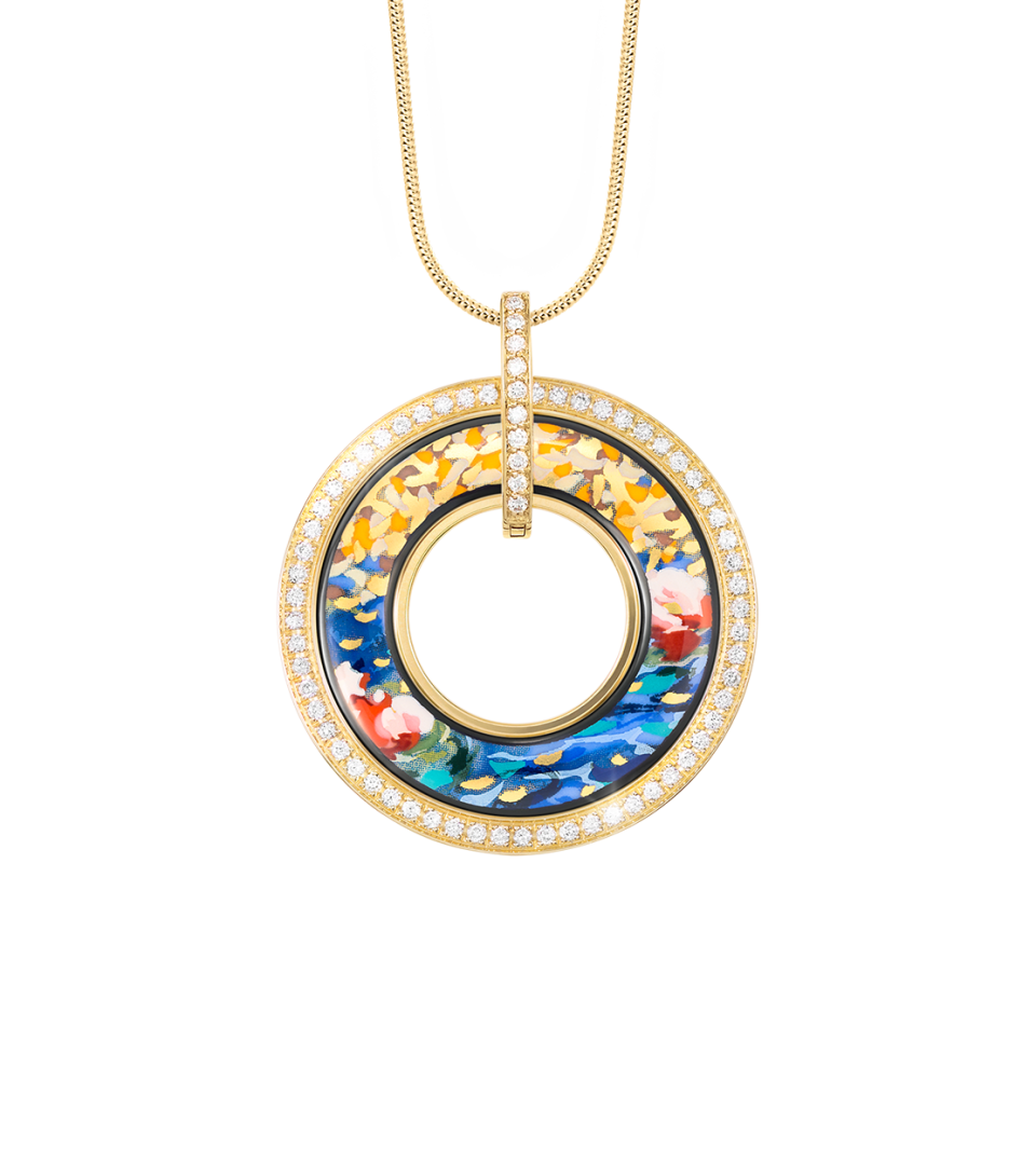 Helena Pendant with Diamonds