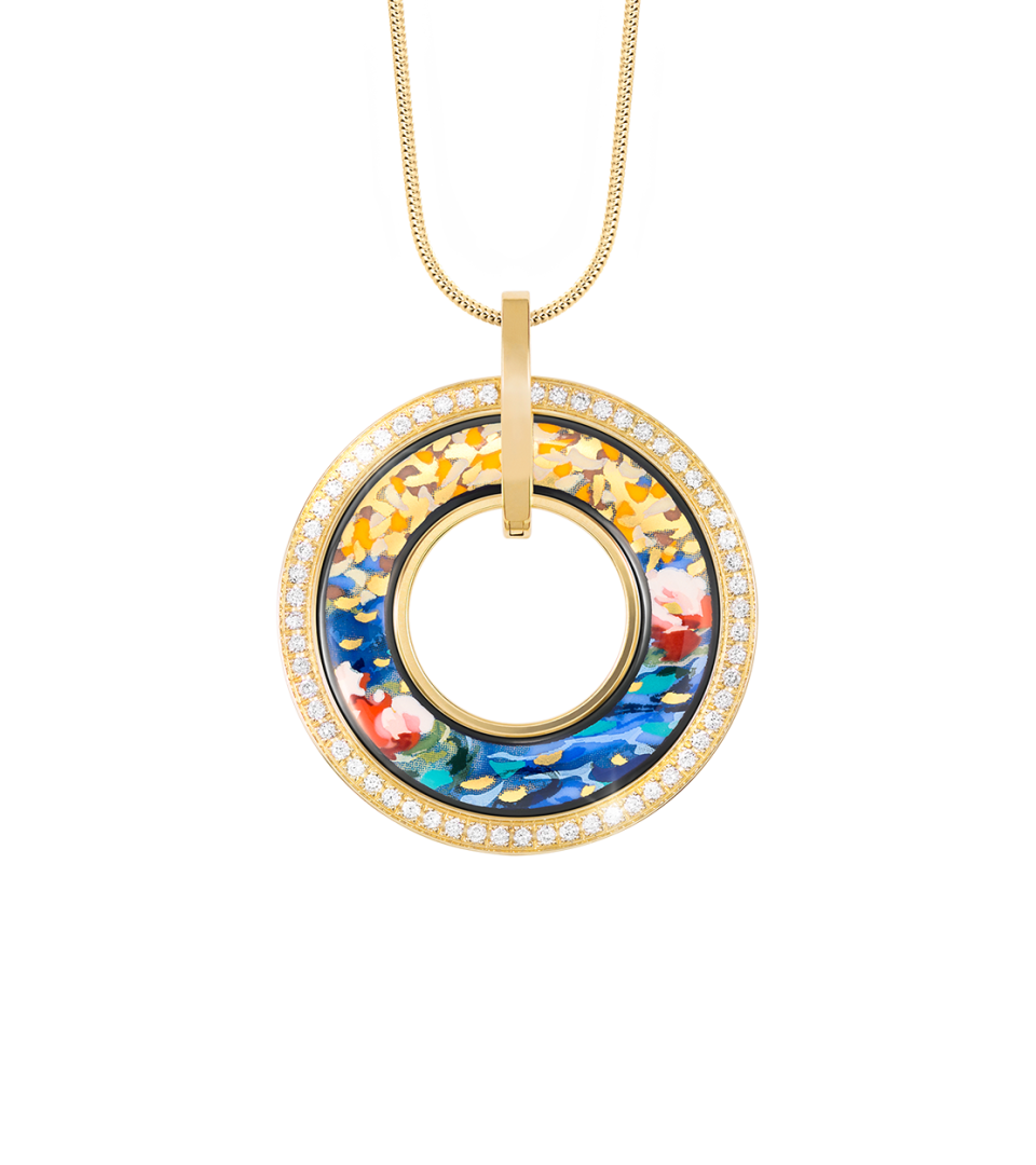 Helena Pendant with Diamonds